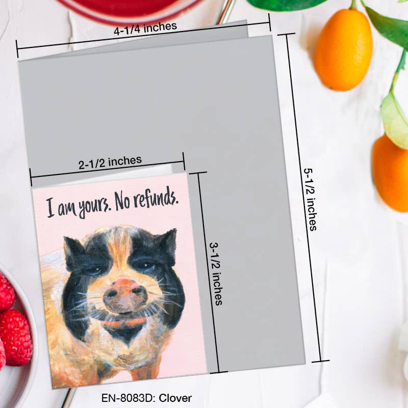 Clover, Greeting Card (8083D): A2 Card