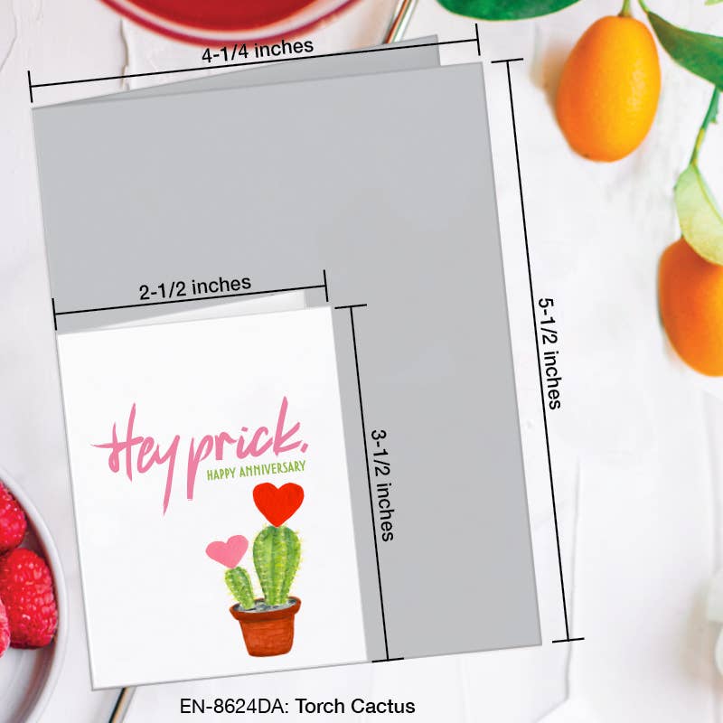 Torch Cactus, Greeting Card (8624DA): A2 Card