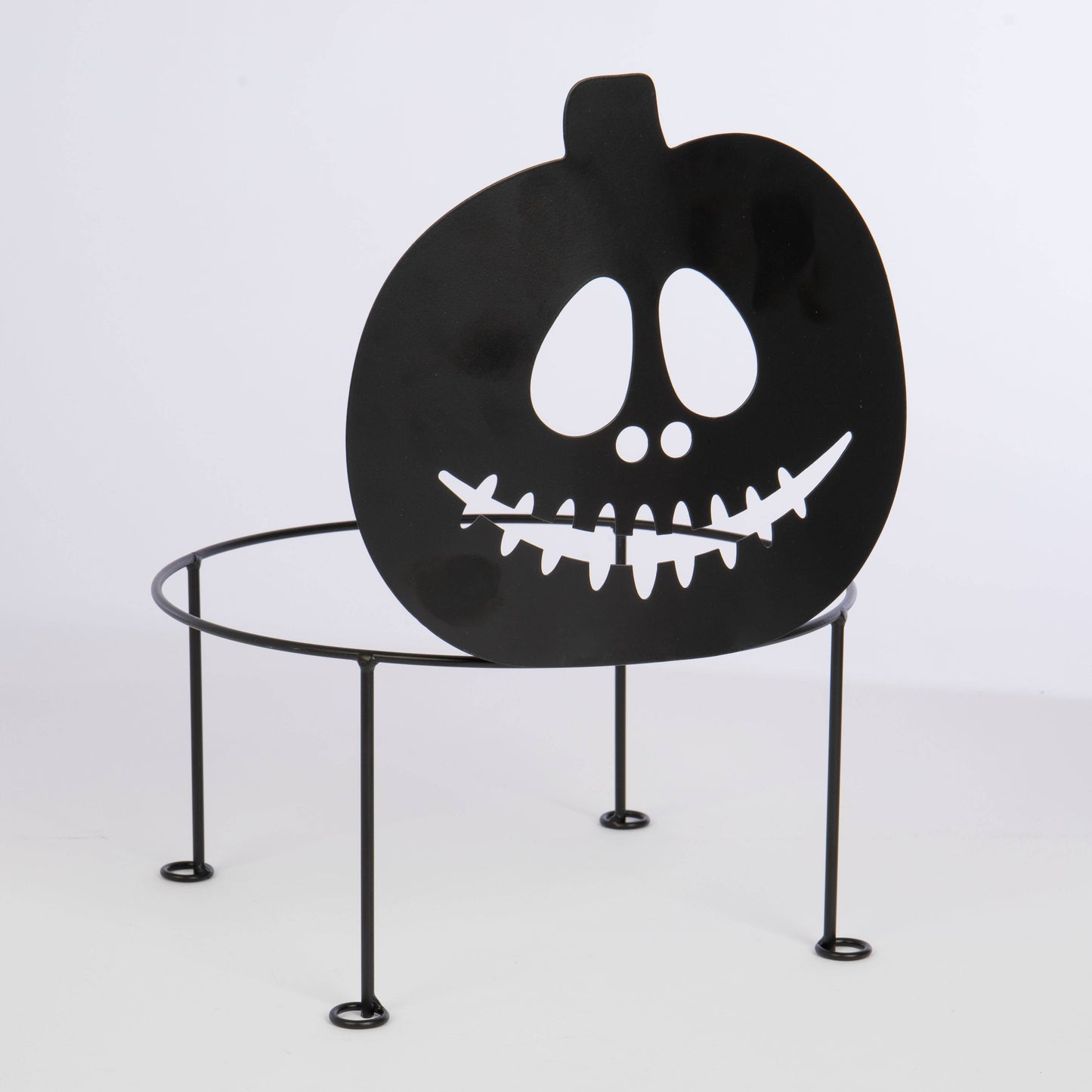 RD METAL PUMPKIN STAND-PUMPKIN