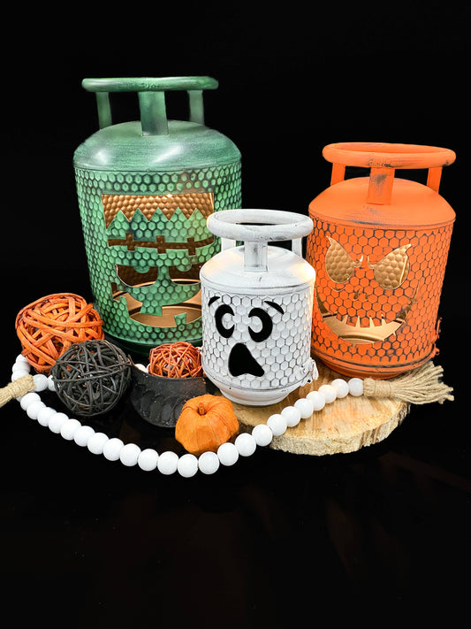 Med Orange Lantern Pumpkin
