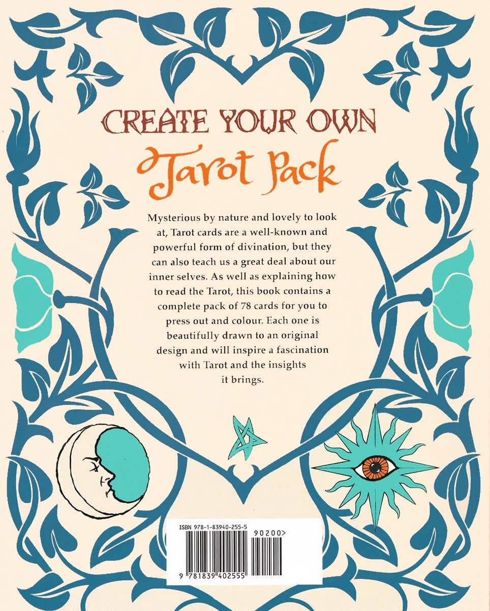 Create Your Own Tarot Deck: Full Set of Cards to Color: US edition