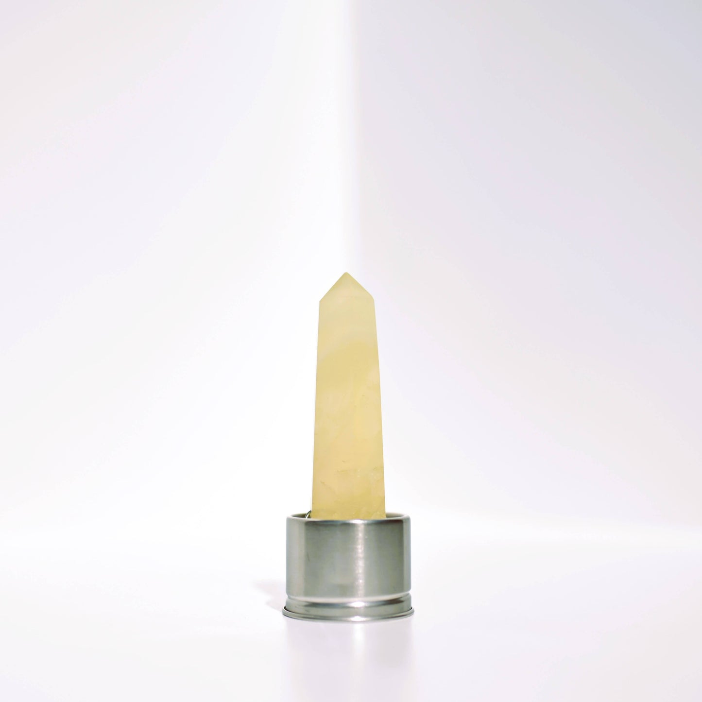 Crystal Clear Wand Water Bottle - Citrine