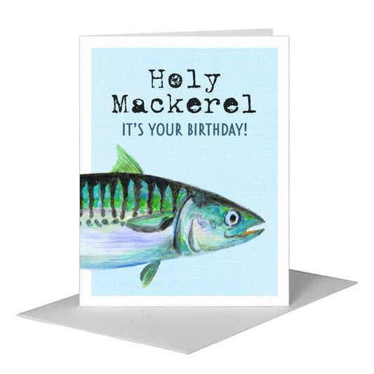 Mackerel, Greeting Card (8445A): A2 Card