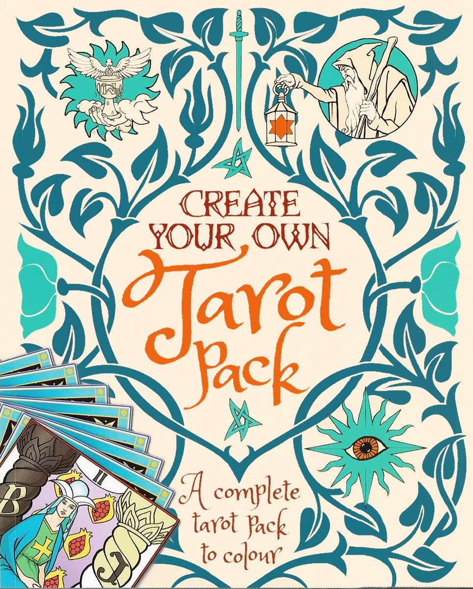 Create Your Own Tarot Deck: Full Set of Cards to Color: US edition