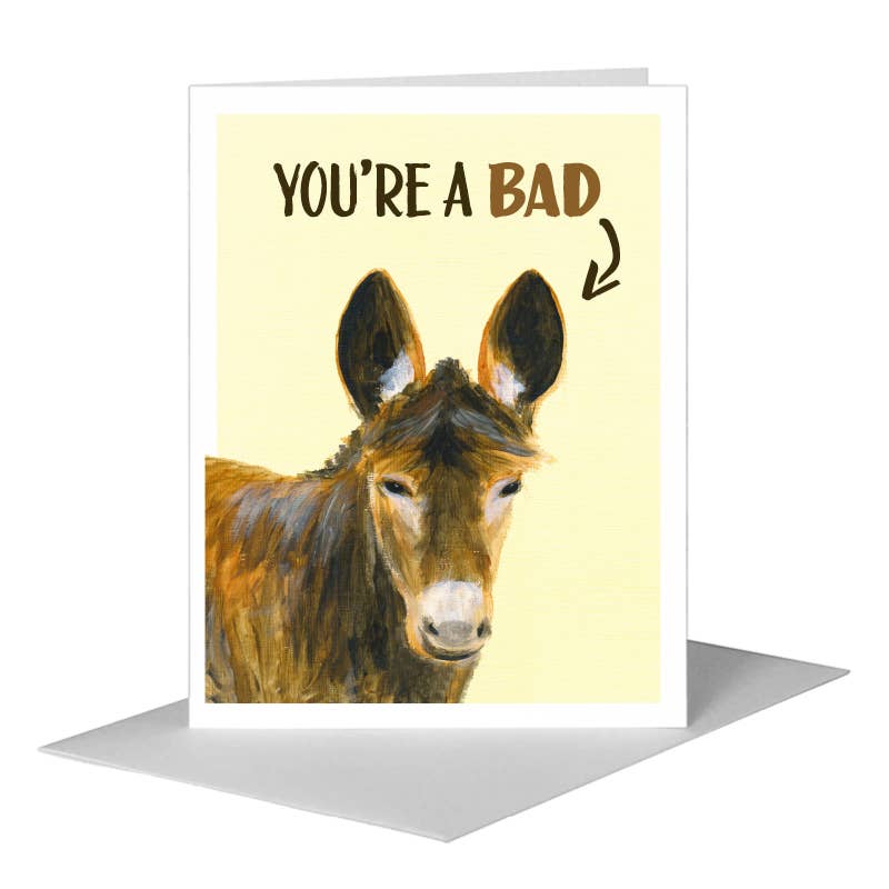 Donkey, Greeting Card (8496FC): A2 Card