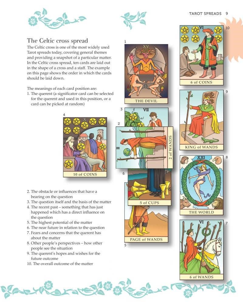 Create Your Own Tarot Deck: Full Set of Cards to Color: US edition