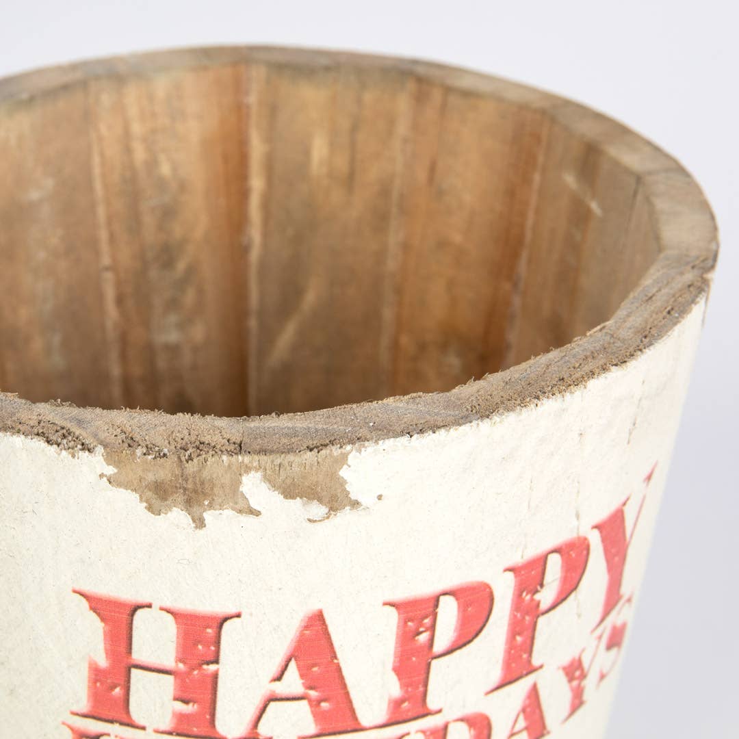 RD WOOD PLANTER - 3 ASST (PVC LINER INCLUDED)