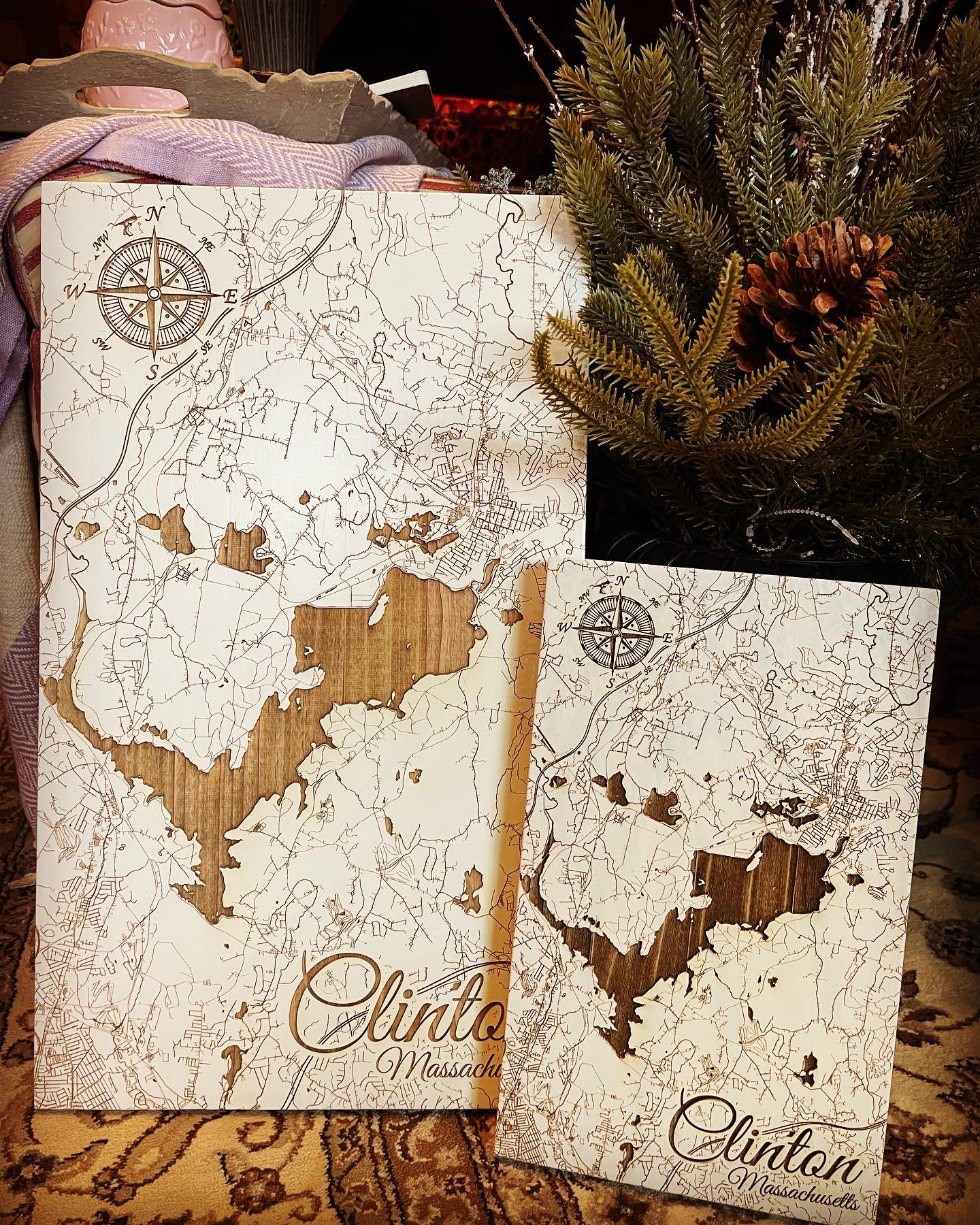 Clinton Wood Map