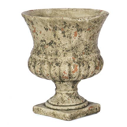 Round Cement Urn