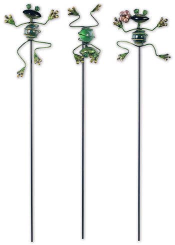 Frog Plant Pick