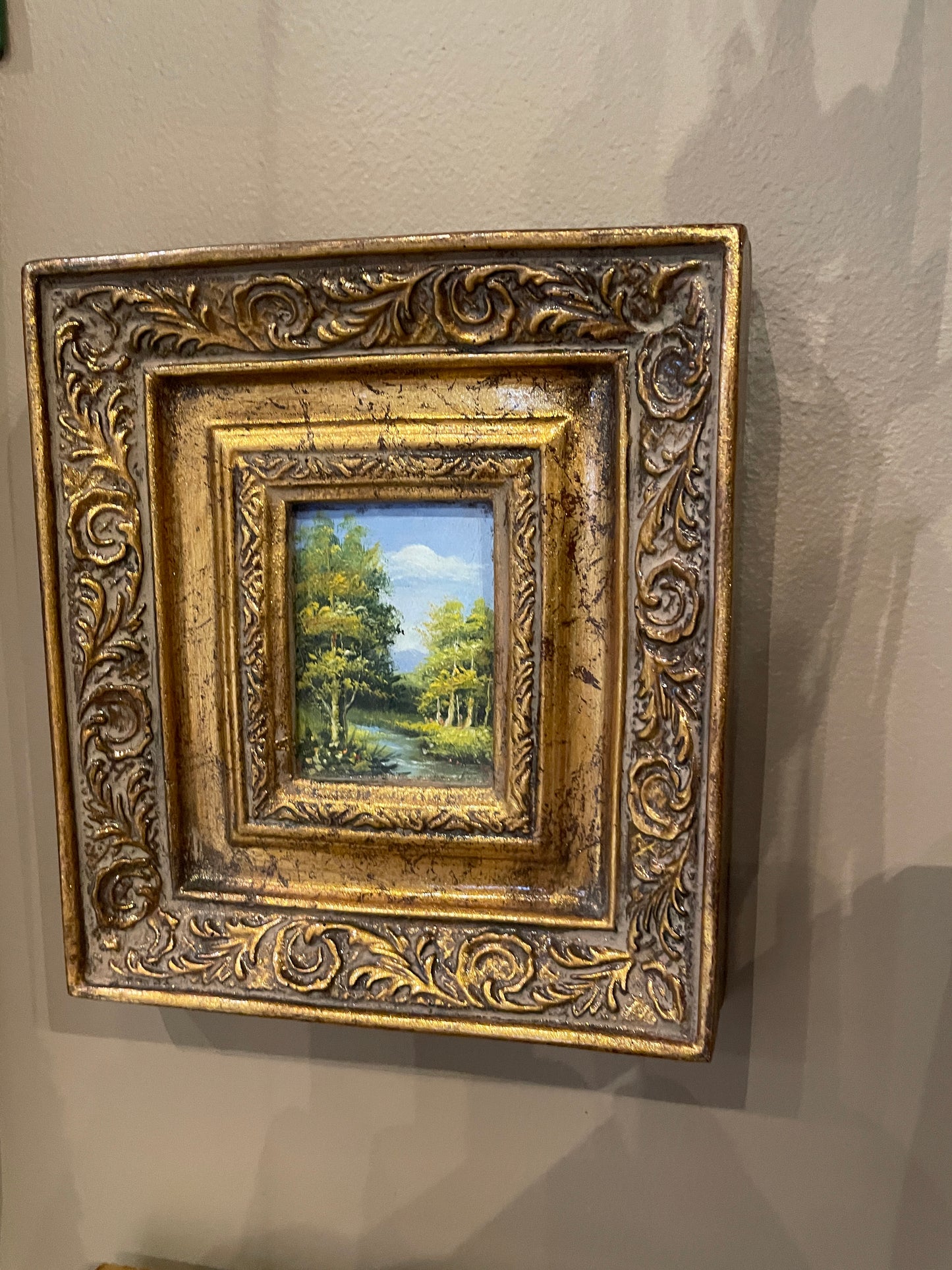 Small Gold Framed Picture