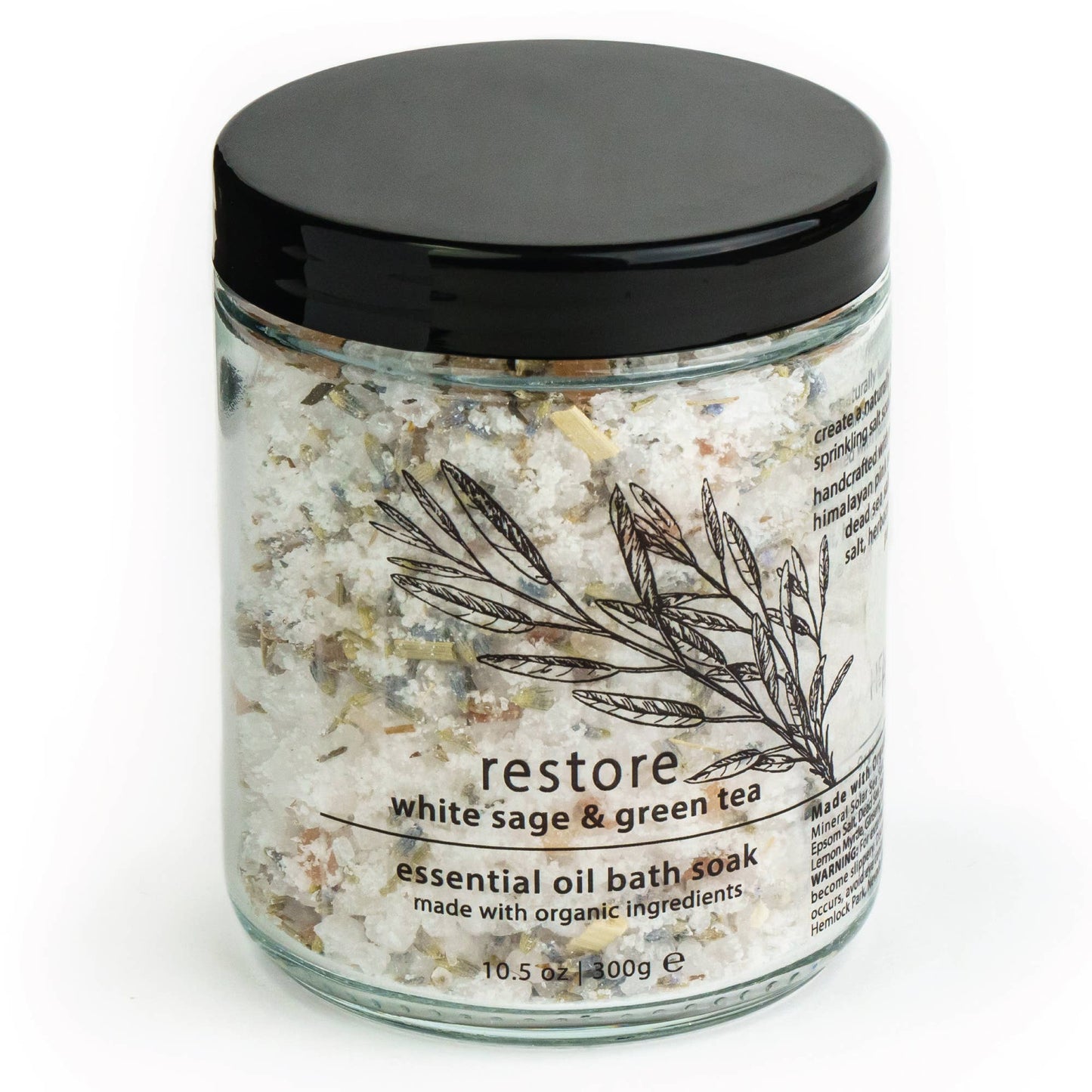 White Sage and Green Tea Essential Oil Bath Soak