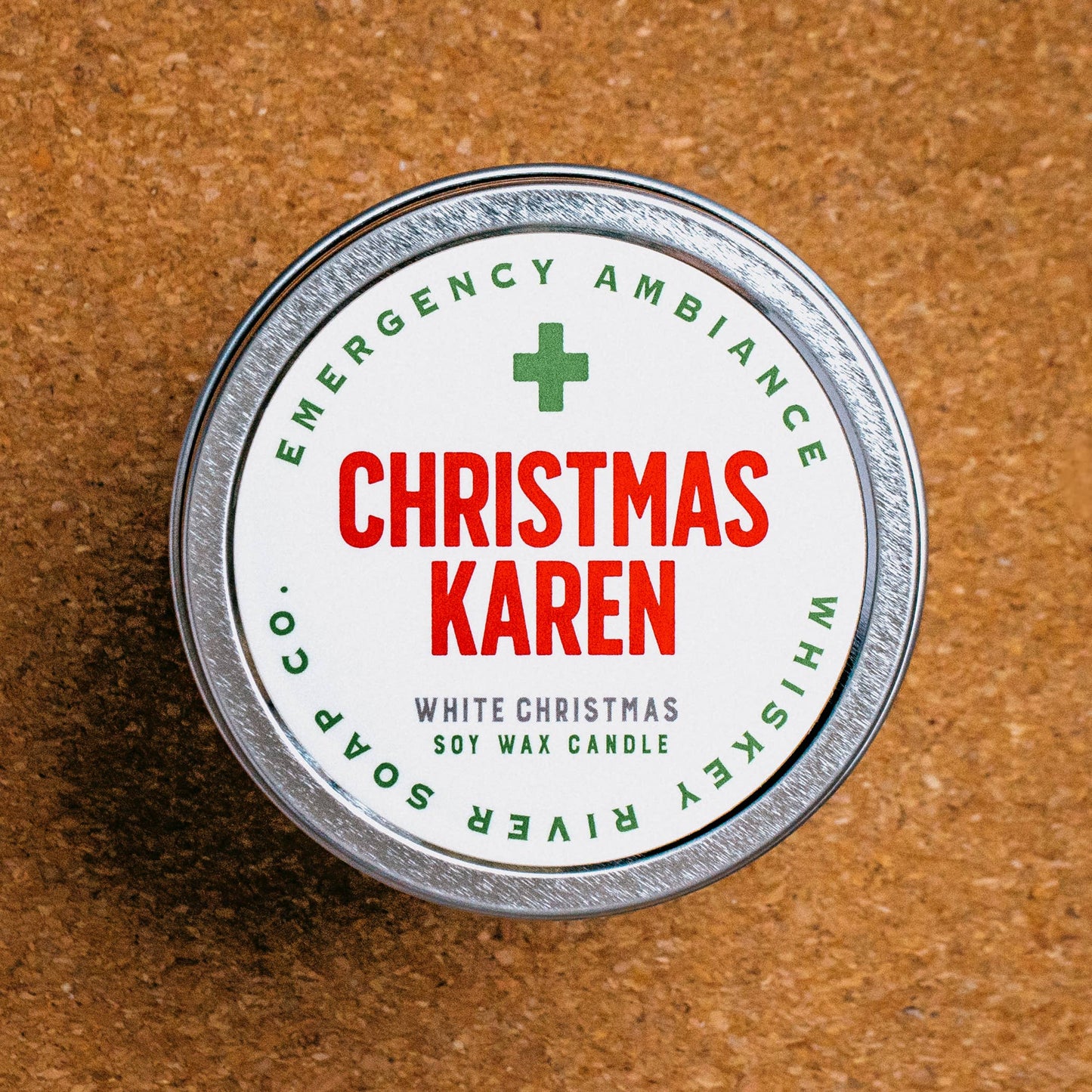 Christmas Karen Travel Tin - HOLIDAY | Funny Candle