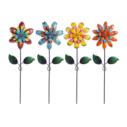 Alpine Corporation Glitter Retro Flower Pot Sticker
