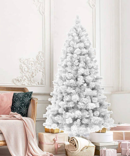PVC Pine Snow Flocked: 8'