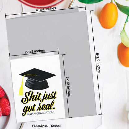 Tassel, Greeting Card (8423N): A2 Card