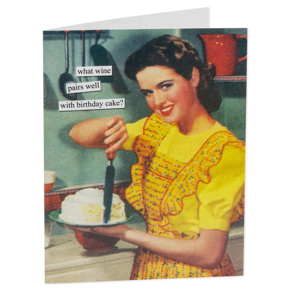 Birthday Card Birthday Wine Anne Taintor