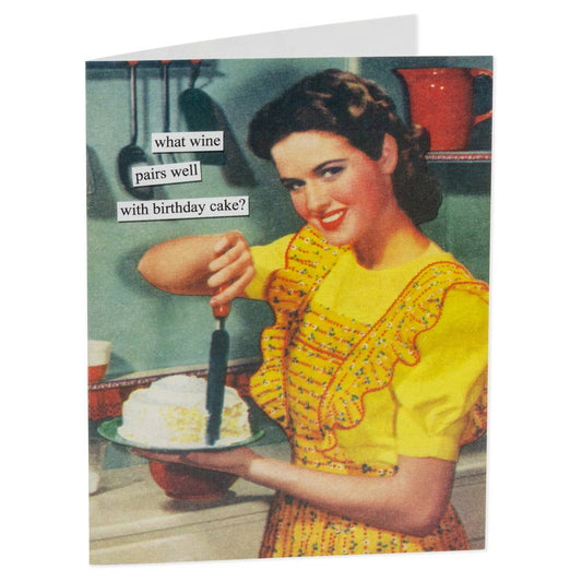 Birthday Card Birthday Wine Anne Taintor