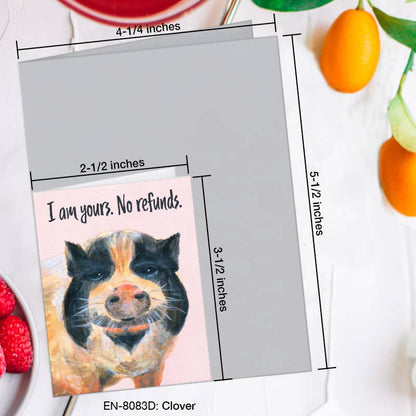 Clover, Greeting Card (8083D): A2 Card