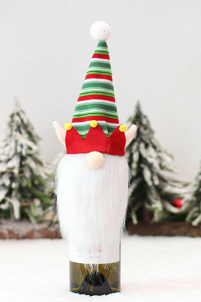 snowman wine cap topper