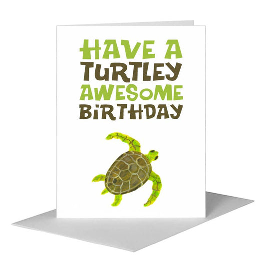 Turtle, Greeting Card (7995B): A2 Card