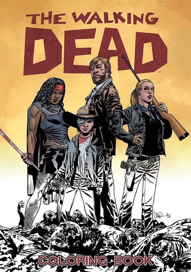 Walking Dead Coloring Book