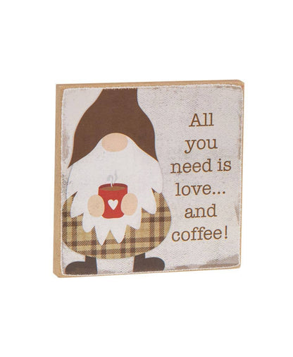 Coffee Gnome Block, 3 Assorted