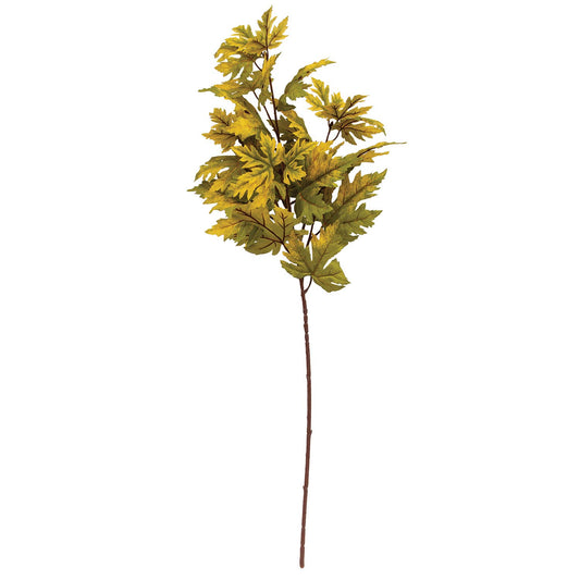 Early Fall Turning Maple Leaf Spray - 36.5"