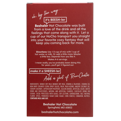 Cinnamon & Nutmeg Hot Chocolate: 3 oz.