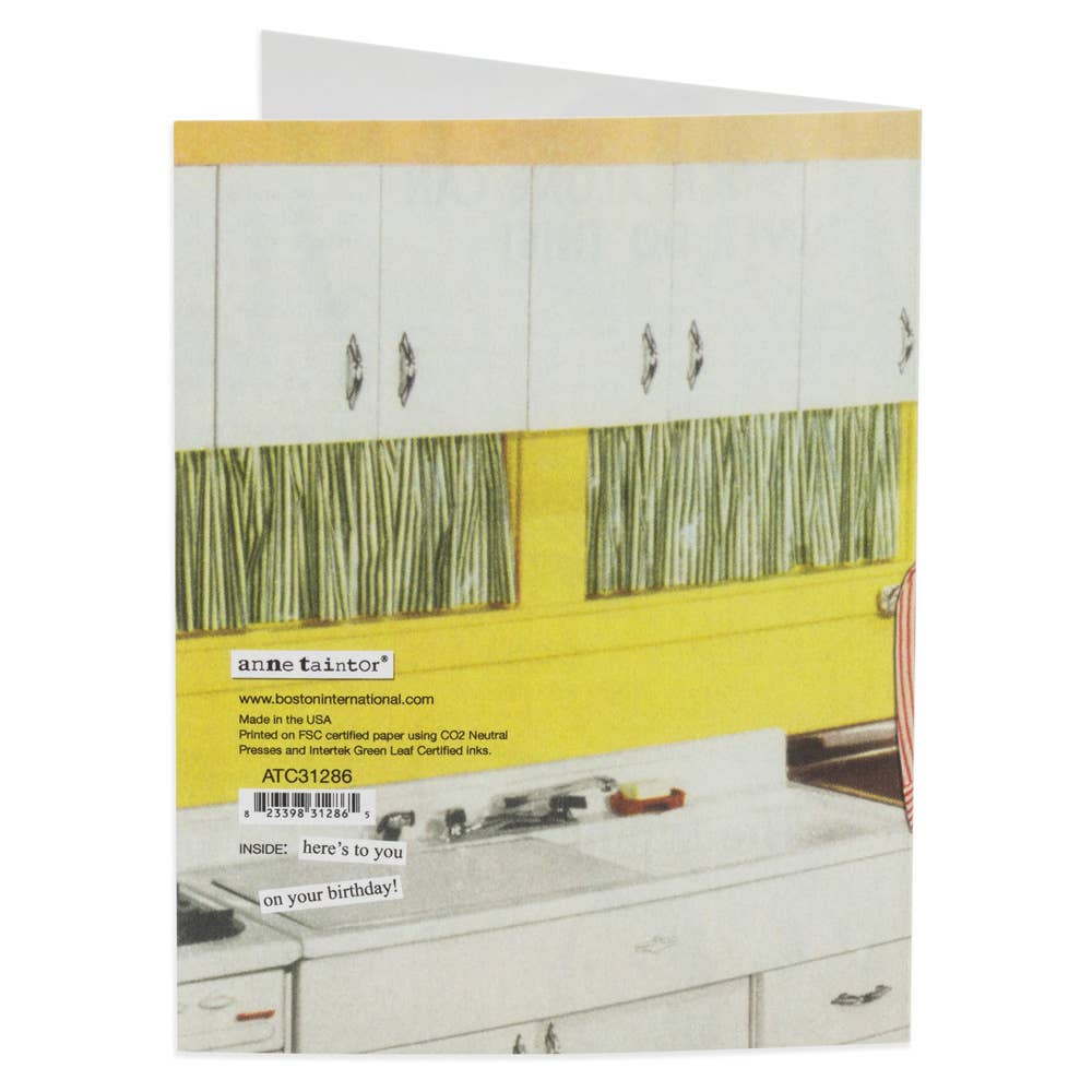 Birthday Card Kitchen Anne Taintor