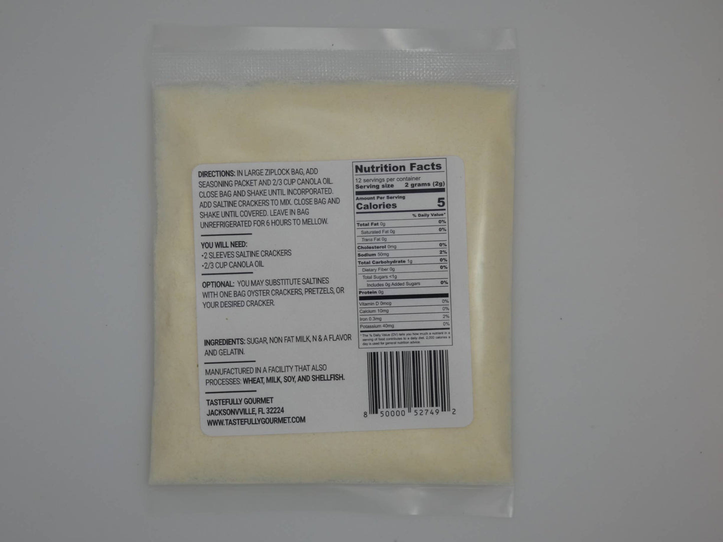 Original New York Cheesecake Cracker Seasoning Mix