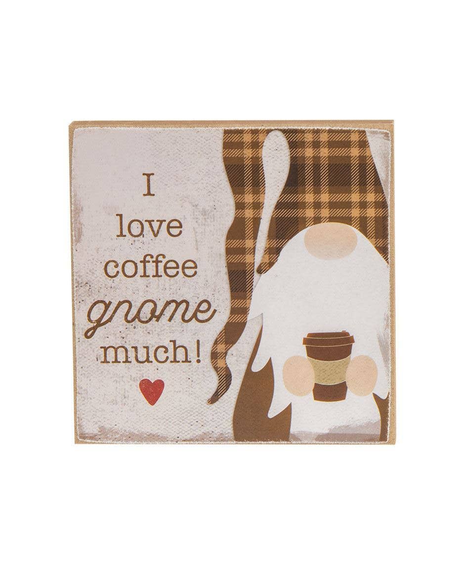 Coffee Gnome Block, 3 Assorted