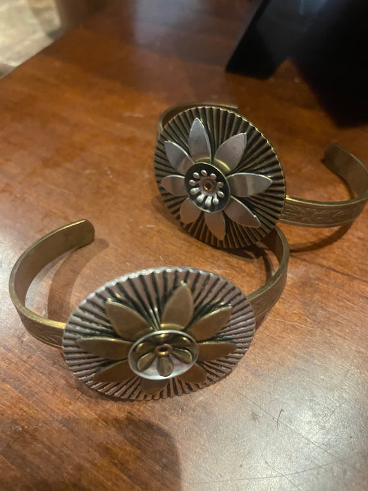 Small Metal Bangle Bracelet