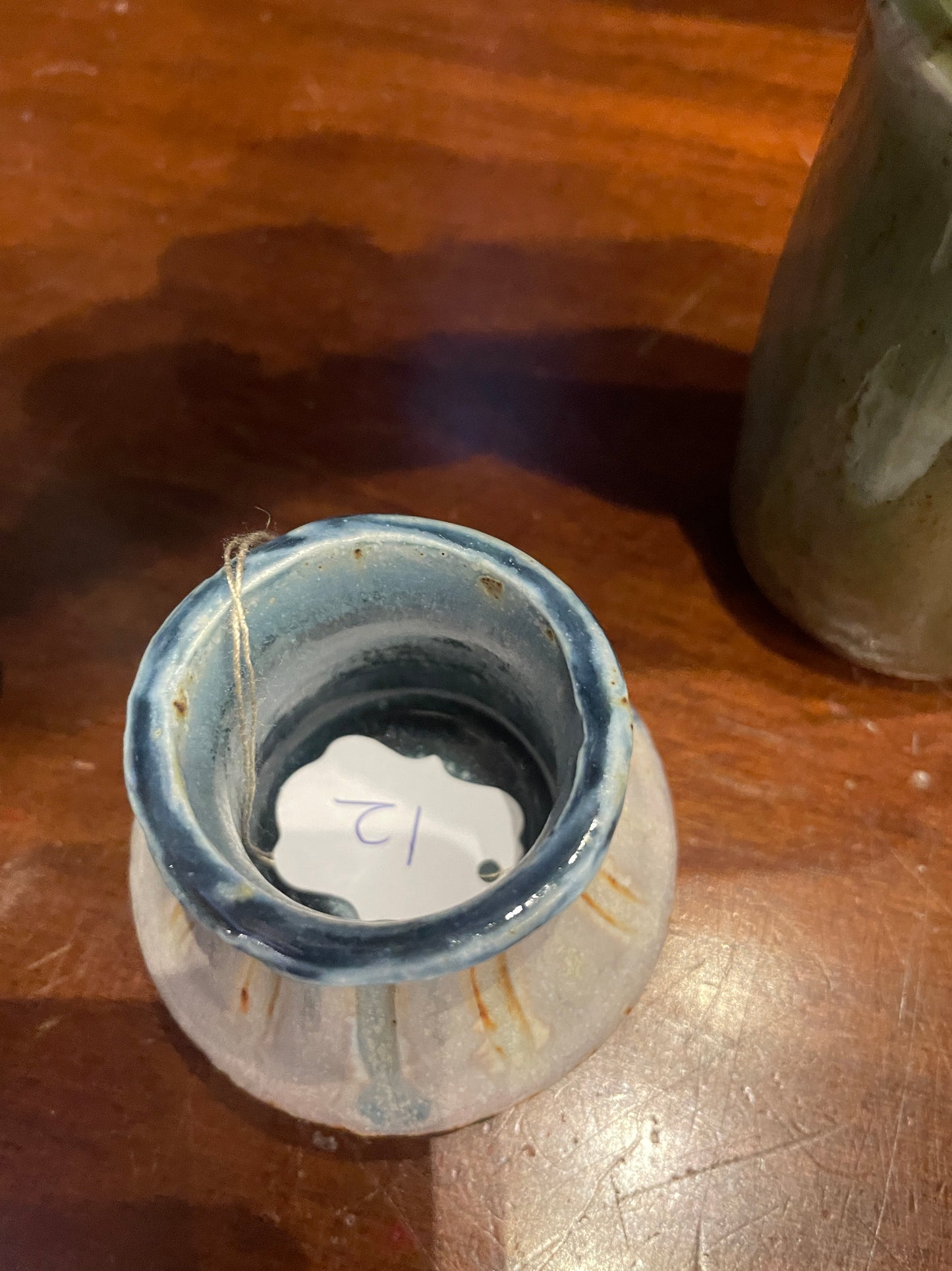 Blue Purple Vase Ceramic #12