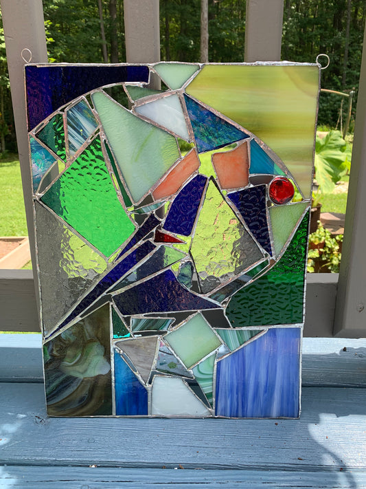Stained Glass Hanging Misfit creations