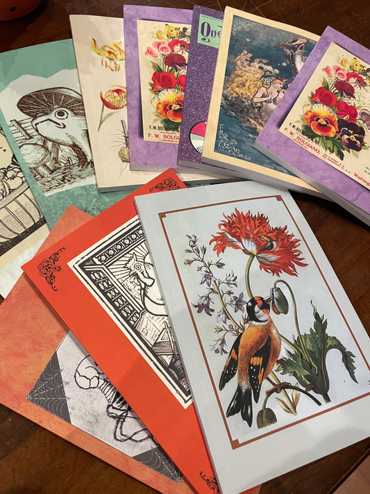 Notebook - custom vintage flair