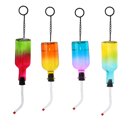 Alpine Corporation Ombre Glass Hummingbird Feeder