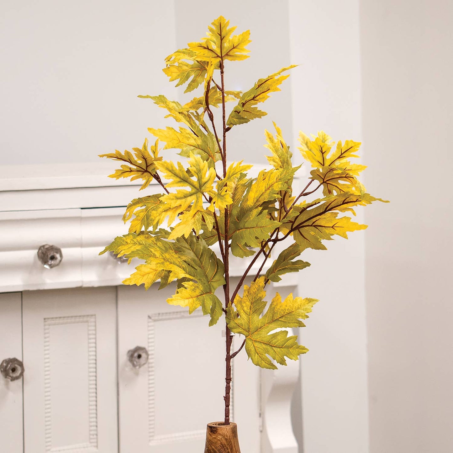 Early Fall Turning Maple Leaf Spray - 36.5"