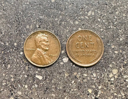 Wheat Penny Coin Earrings