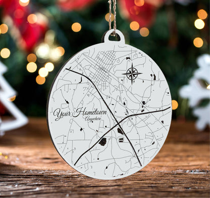 Clinton Burnt Ornament