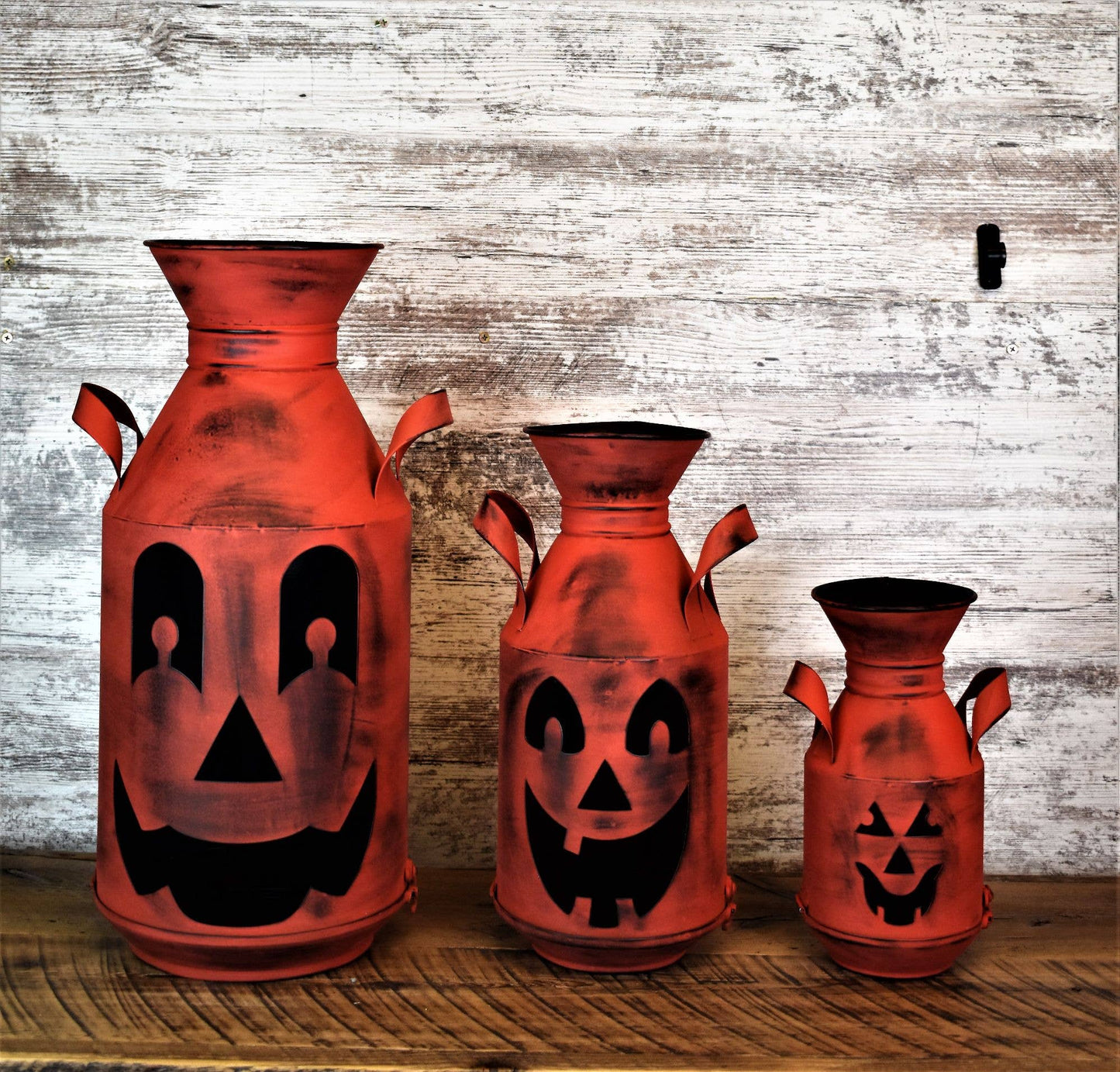 sm Orange Pumpkin Milk can