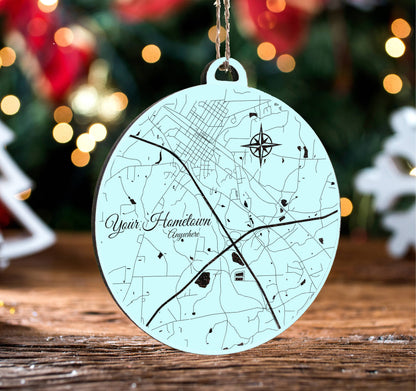 Clinton Burnt Ornament