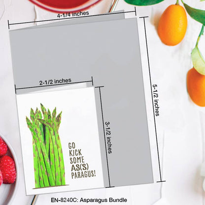 Asparagus Bundle, Greeting Card (8240C): A2 Card