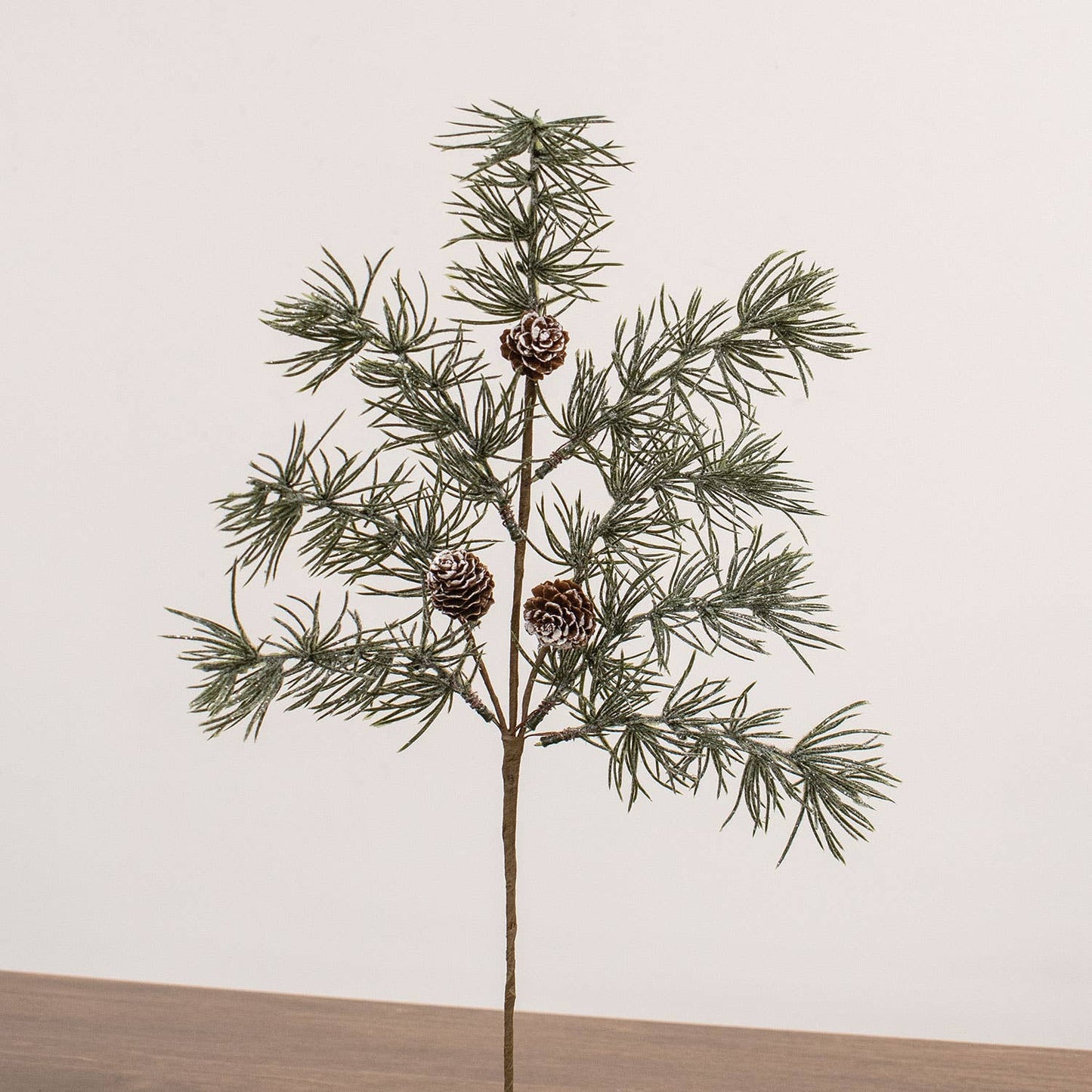 Iced Weeping Pine Spray, 20"