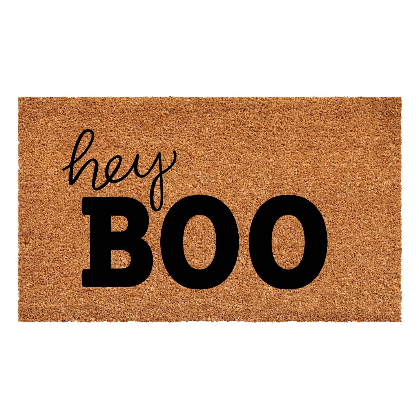 Halloween Hey Boo Doormat: 17 x 29