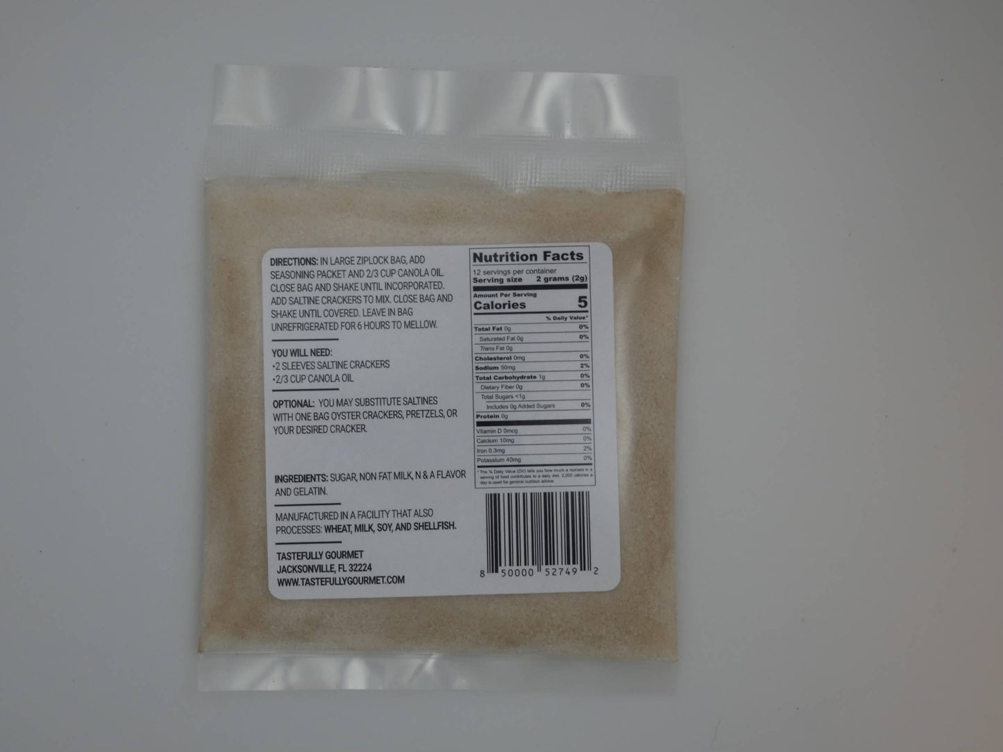 Maple Praline Cracker Seasoning Mix