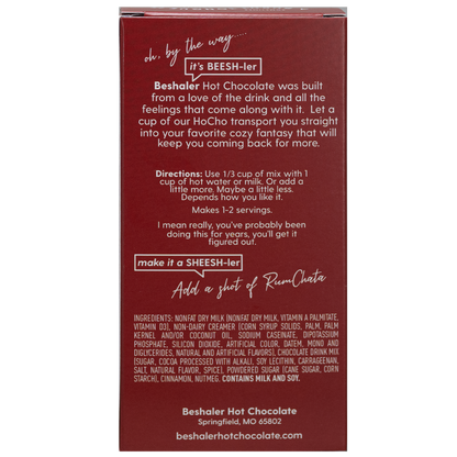 Cinnamon & Nutmeg Hot Chocolate: 3 oz.