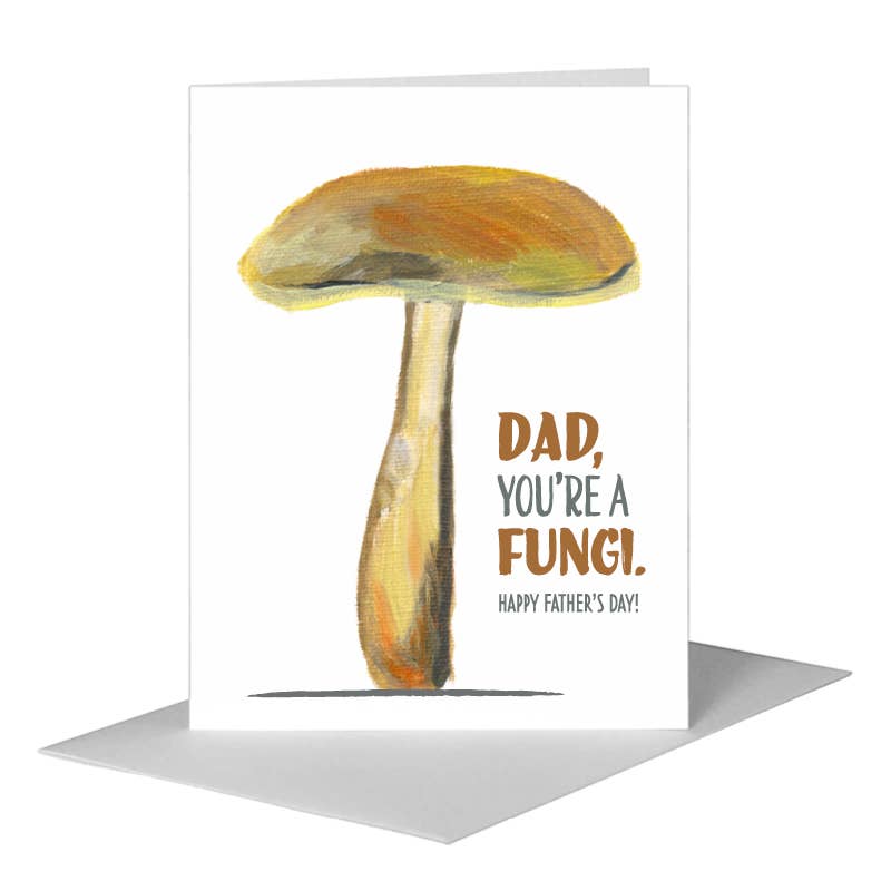 Mushrooms, Greeting Card (7679H): A2 Card
