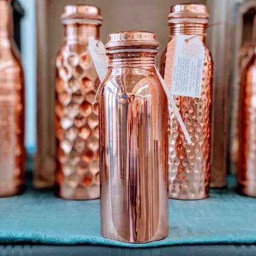 Copper Water Bottle 21oz