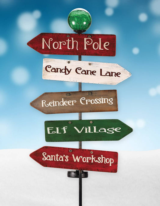 Christmas Solar Stake 48"